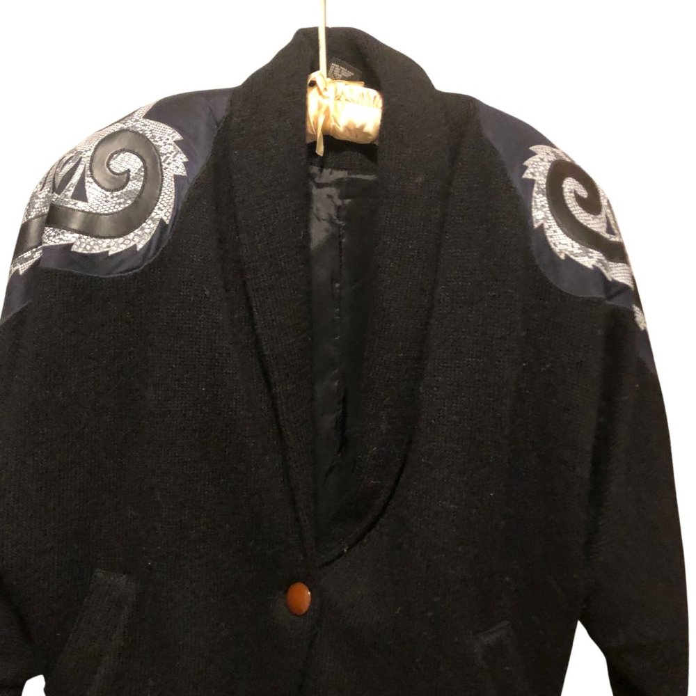 I B Diffusion Oversized Sweater Jacket Vintage Wo… - image 5